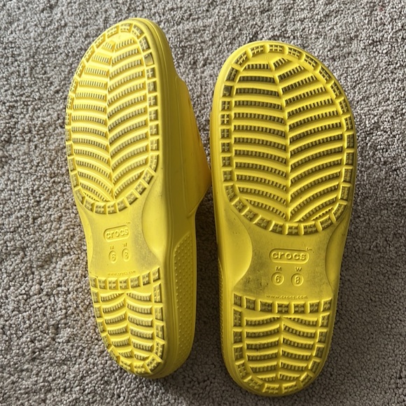 Yellow Crocs - Picture 2 of 2